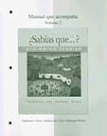 Sabias Que Manual Volume 2 Beginning Spanish