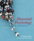Abnormal Psychology Clinical Perspectives on Psychological Disorders 6th edition
