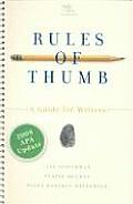Rules of Thumb A Guide for Writers 7th Edition