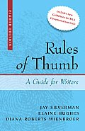 Rules Of Thumb A Guide for Writers 8th Edition