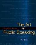 Art of Public Speaking with Connect Lucas 10th edition