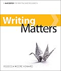 Writing Matters A Handbook for Writing & Research