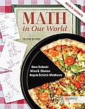 Math in Our World, Media Update