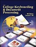 Gregg College Keyboarding & Document Processing Lessons 1 60