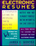 Electronic Resumes A Complete Guide To Puttin