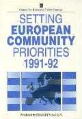 Setting European Community Priorities 19