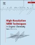 High-Resolution NMR Techniques in Organic Chemistry