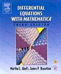 Differential Equations With Mathemat 3RD Edition