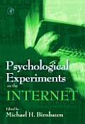 Psychological Experiments on the Internet