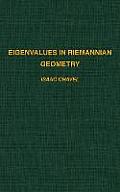 Eigenvalues in Riemannian Geometry