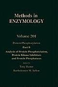 Protein Phosphorylation, Part B: Analysis of Protein Phosphorylation, Protein Kinase Inhibitors, and Protein Phosphatases Volume 201