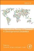 International Review of Research in Developmental Disabilities: Volume 49