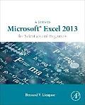 Guide To Microsoft Excel 2013 For Scientists & Engineers
