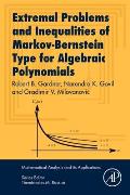 Extremal Problems and Inequalities of Markov-Bernstein Type for Algebraic Polynomials