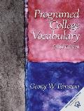 Programed College Vocabulary
