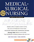 Medical-Surgical Nursing: Reviews and Rationales with CDROM (Prentice Hall Nursing Reviews & Rationales)