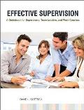 Effective Supervision A Guidebook for Supervisors Team Leaders & Work Coaches