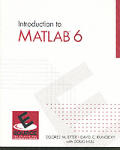 Introduction To MATLAB 6