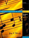 Harmonic Materials in Tonal Music A Programed Course Part II 9th Edition