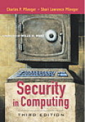 Security In Computing 3rd Edition