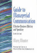 Guide To Managerial Communication 6th Edition