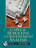 Capital Budgeting & Investment Analysis