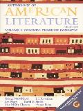 Anthology Of American Literature 7th Edition