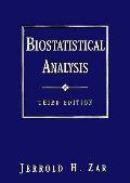 Biostatistical Analysis 3rd Edition