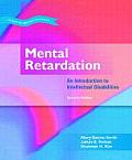Mental Retardation An Introduction to Intellectual Disability