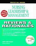 Pearson Reviews & Rationales: Nursing Leadership, Management and Delegation [With CDROM]