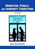 Probation Parole & Community Correction