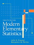 Modern Elementary Statistics [With CDROM]