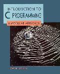 Introduction To C Programming A Modular R Approach