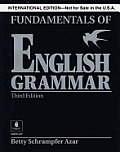 Fundamentals Of English Grammar Without Answer Key