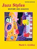 Jazz Styles History & Analysis 9th Edition