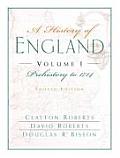 History of England Volume 1 Prehistory to 1714