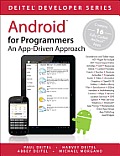 Android for Programmers An App Driven Approach 1st Edition