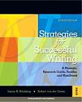 Strategies for Successful Writing 8th Edition A Rhetoric Research Guide Reader & Handbook