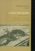 Ancient Philosophy 2nd Edition Volume 1
