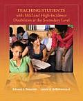 Teaching Students with Mild & High Incidence Disabilities at the Secondary Level