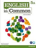 English in Common 5a Split: Student Book with Activebook and Workbook