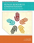 Human Resources Administration Personnel Issues & Needs in Education