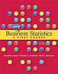 Business Statistics Plus Mystatlab with Pearson Etext