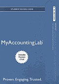 New Myaccountinglab With Pearson Etext Standalone Access Card For Management Accounting Information For Decision Making & Strategy Execution