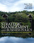 Strategic Management & Business Policy Globalization Innovation & Sustainablility