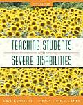 Teaching Students With Severe Disabilities Loose Leaf Version With Pearson Etext Access Card Package