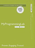 Myprogramminglab With Pearson Etext Access Code Card For Starting Out With C++ Early Objects