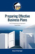 Preparing Effective Business Plans: An Entrepreneurial Approach