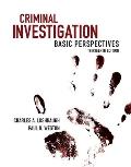 Criminal Investigation Basic Perspectives