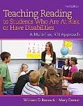 Teaching Reading to Students Who Are at Risk or Have Disabilities, Enhanced Pearson Etext with Loose-Leaf Version -- Access Card Package